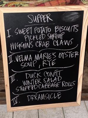 Menu photo 8 Mosquito Supper Club New Orleans, LA
