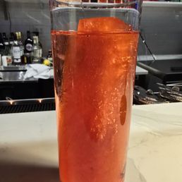 "Lightsaber" mixed drink. Unassuming but packs a big punch "Lightsaber" mixed drink. Unassuming but packs a big punch