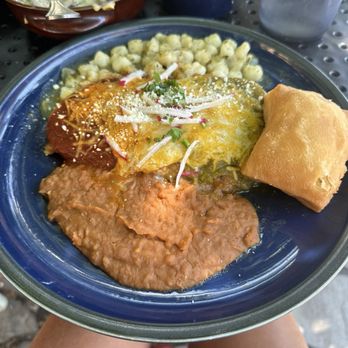 El Coyote - Roasted Mushroom Chile Relleno - New Mexican Cuisine Near Me - Oklahoma City, Oklahoma