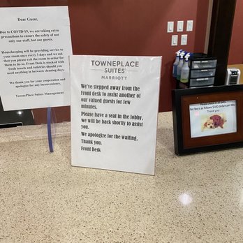 TownePlace Suites Odessa - Sign at the front desk. - Hotels Near Me - Odessa, Texas TownePlace Suites Odessa - Sign at the front desk. - Hotels Near Me - Odessa, Texas