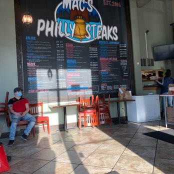 Mac's Philly Steaks - Menu - New American Near Me - Rochester, New York