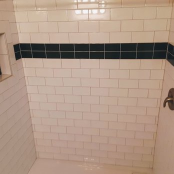 Punch Remodeling - Tile work on walk in shower - General Contractors Near Me - Morton Grove, Illinois