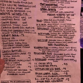 The 1905 - Drink menu - Cocktail Bars Near Me - Portland, Oregon The 1905 - Drink menu - Cocktail Bars Near Me - Portland, Oregon