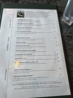 Menu photo 6 Anthony's Pier 66 Seattle, WA