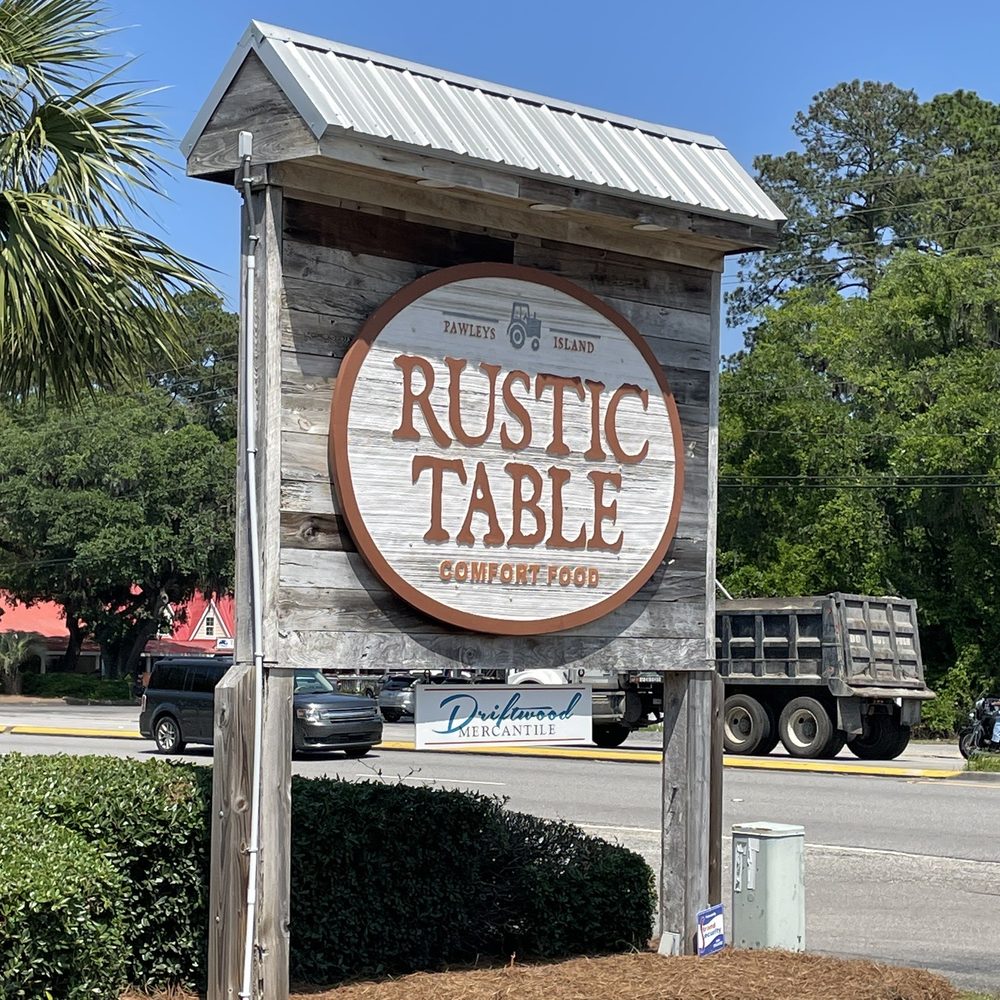Rustic Table - Southern Near Me - Pawleys Island, South Carolina Rustic Table - Southern Near Me - Pawleys Island, South Carolina