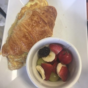 Rendez-Vous - Who puts a cherry in their fruit side?! - Bakeries Near Me - Sarasota, Florida