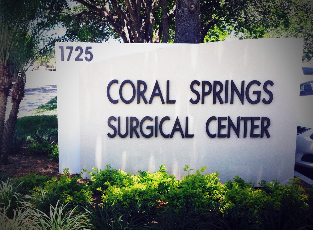 CORAL SPRINGS SURGICAL CENTER CLOSED 1725 N University Dr, Coral