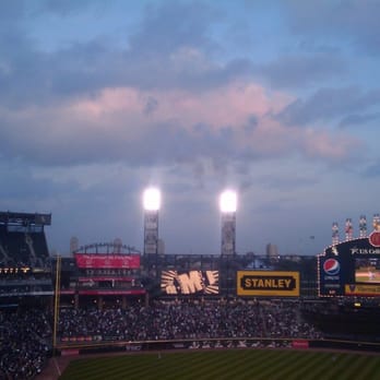 Rate Field - A night game right after an, unfortunate, White Sox home run. - Stadiums & Arenas Near Me - Chicago, Illinois Rate Field - A night game right after an, unfortunate, White Sox home run. - Stadiums & Arenas Near Me - Chicago, Illinois