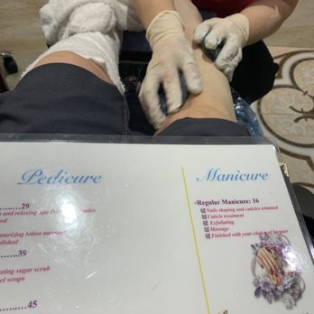 Lux Nail Bar - Hot stone pedicure - Nail Salons Near Me - Fort Myers, Florida