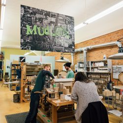 MudLOVE - MudLOVE's production area.