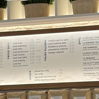 Le Cafe Coffee - Cold Drink Menu - Coffee & Tea Near Me - New York, New York Le Cafe Coffee - Cold Drink Menu - Coffee & Tea Near Me - New York, New York