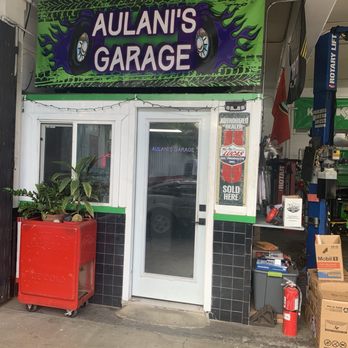 Aulani's Garage - Front door of the repair shop - Auto Repair Near Me - Aiea, Hawaii