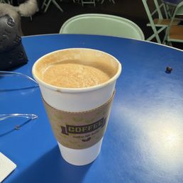 Latte with sugar free vanilla