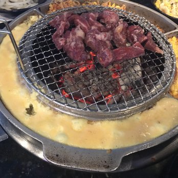 9292 Korean BBQ - Egg, bean sprouts, cheese w/ corn, steak over the fire - Korean Near Me - Duluth, Georgia 9292 Korean BBQ - Egg, bean sprouts, cheese w/ corn, steak over the fire - Korean Near Me - Duluth, Georgia