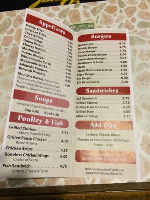 Menu photo 2 Roosters Bar & Breakfast Pulaski, WI Menu photo 2 Roosters Bar & Breakfast Pulaski, WI