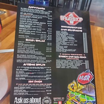 Brgr Stop - Menu - American Near Me - Fort Lauderdale, Florida