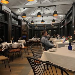 Bernardin's Restaurant - Inside patio dining