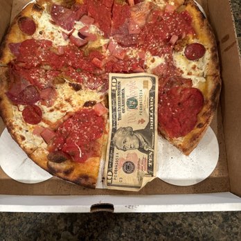 Pizza Rock - The Butcher's Pizza and it was $25. - Pizza Near Me - Brandon, Florida