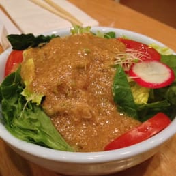 Salad with Ginger Dressing Salad with Ginger Dressing