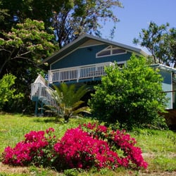 Hawaii's Peace Garden Vacation Houses - View house looking toward Mauna Kea