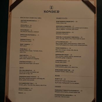 Sonder - Menu - Tapas/Small Plates Near Me - Santa Ana, California Sonder - Menu - Tapas/Small Plates Near Me - Santa Ana, California
