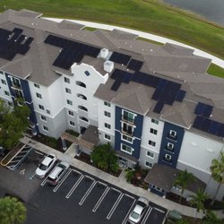 Sailfish Solar - Commercial solar array on multifamily property in West Palm Beach Florida.