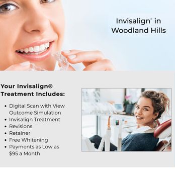 Robert M Solow - Straighten Your Smile with Invisalign® in Woodland Hills!
Transform your smile comfortably and discreetly with Invisali... - General Dentistry Near Me - Woodland Hills, California Robert M Solow - Straighten Your Smile with Invisalign® in Woodland Hills!
Transform your smile comfortably and discreetly with Invisali... - General Dentistry Near Me - Woodland Hills, California