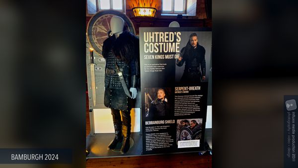 Bamburgh Castle by null