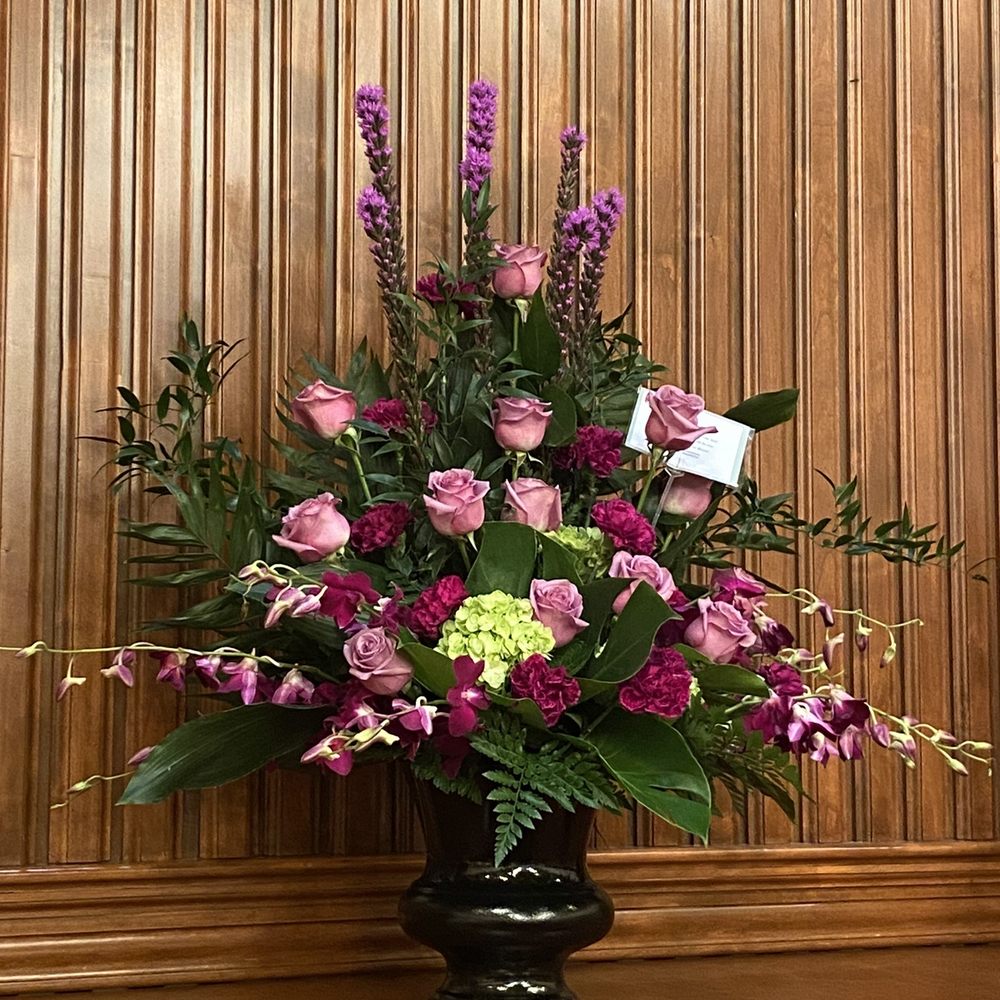 Lavender Lace Container