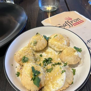 Saffron Indian Bistro - Sev Puri - Indian Near Me - Fresno, California Saffron Indian Bistro - Sev Puri - Indian Near Me - Fresno, California