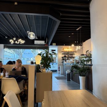 Elite Experience: SYNT Coffee - Interior - Yelp Events Near Me - Los Angeles, California