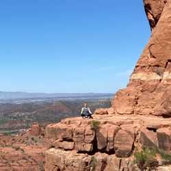 Rae of Light Healing - My name is Rae and I've been doing energy work since 2019. This is me in Sedona, Az.