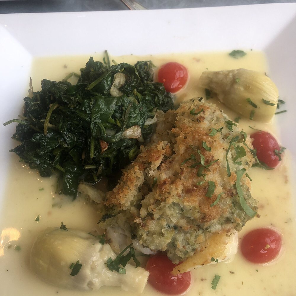 Bistro 1051 - Encrusted Cod with crab meat - Italian Near Me - Clark, New Jersey Bistro 1051 - Encrusted Cod with crab meat - Italian Near Me - Clark, New Jersey