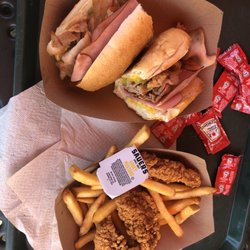 Pullen Cafe - Chicken tenders and The Cubano Sandwich