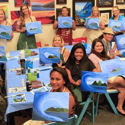 Red Brick Art - Waves Private Part Party