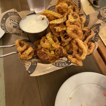 Treylor Park - Fried Banana Pepper Rings - New American Near Me - Savannah, Georgia