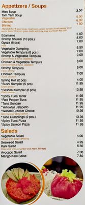 Menu photo 2 Vic's sushi Havertown Havertown, PA Menu photo 2 Vic's sushi Havertown Havertown, PA