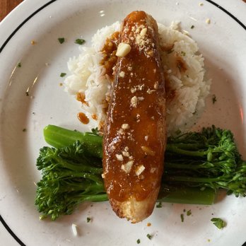 Fins Bistro - Baked halibut - Seafood Near Me - Issaquah, Washington Fins Bistro - Baked halibut - Seafood Near Me - Issaquah, Washington