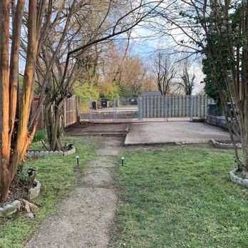 Greens Junk Removal - After a little more cleanup and yard care, I have a brand new car-pad parking spot! No more backyard eyesore and a usable space. - Junk Removal & Hauling Near Me