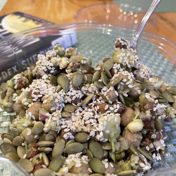 Root 2 Rise NY - a bowl of nuts and seeds - Vegan Near Me - Pleasantville, New York Root 2 Rise NY - a bowl of nuts and seeds - Vegan Near Me - Pleasantville, New York