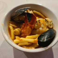 Iggy's Boardwalk - Fourth course: cavatti tossed with shrimp, lobster, scallops, chopped clams & mussels