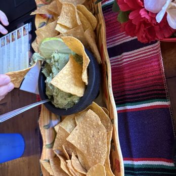 Guacatacos - Mexican Cantina - Chips with guacamole and salsa - Mexican Near Me - Weston, Florida