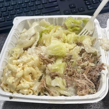 Oh My Grill - 80% cabbage 20% pork  Kalua Pork with Cabbage - Diners Near Me - Honolulu, Hawaii