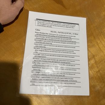 Boll Weevil - Dessert menu - Southern Near Me - Augusta, Georgia
