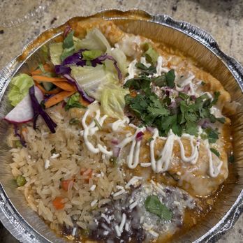 La Playita - Chicken Enchiladas - Mexican Near Me - Santa Clarita, California
