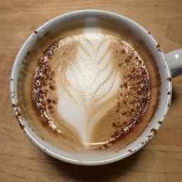 Teddy Grahams latte with cinnamon. Excellent. Teddy Grahams latte with cinnamon. Excellent.