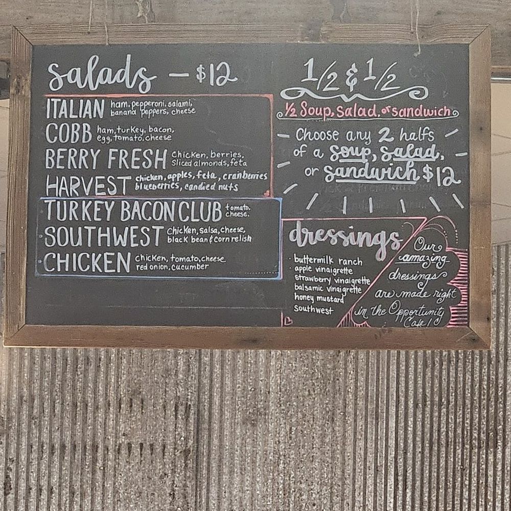 Opportunity Cafe - Menu - Coffee & Tea Near Me - Excelsior Springs, Missouri