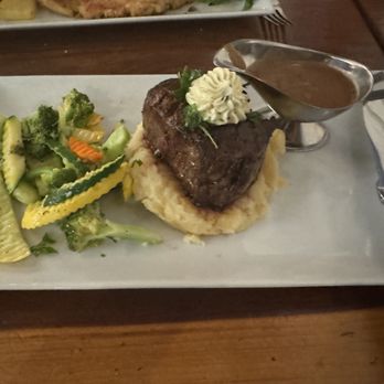 Bistro Mitte - RumpSteak / Seared Filet Mignon - so tender! - German Near Me - San Carlos, California