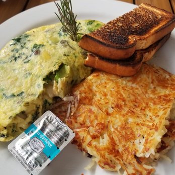 Twohey’s Restaurant - The Napa Omelet with toast and hash browns. Yay! So tatsy! - New American Near Me - South Pasadena, California Twohey’s Restaurant - The Napa Omelet with toast and hash browns. Yay! So tatsy! - New American Near Me - South Pasadena, California