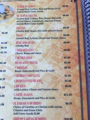 Menu photo 8 El Tarasco El Segundo, CA Menu photo 8 El Tarasco El Segundo, CA